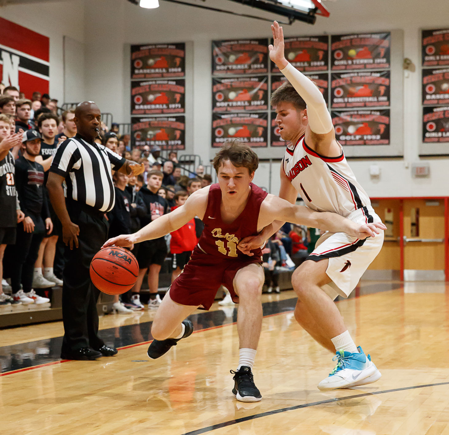 Madison vs. Oakton boys basketball 14